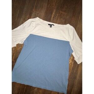 Womens Black Label Lauren Ralph Lauren  Blouse Shirt sz Xl